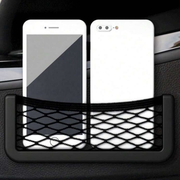 1PC Car Organizer Mesh Storage Net, Trunk Elastic String Cargo Storage Organizer - Picture 3 of 7